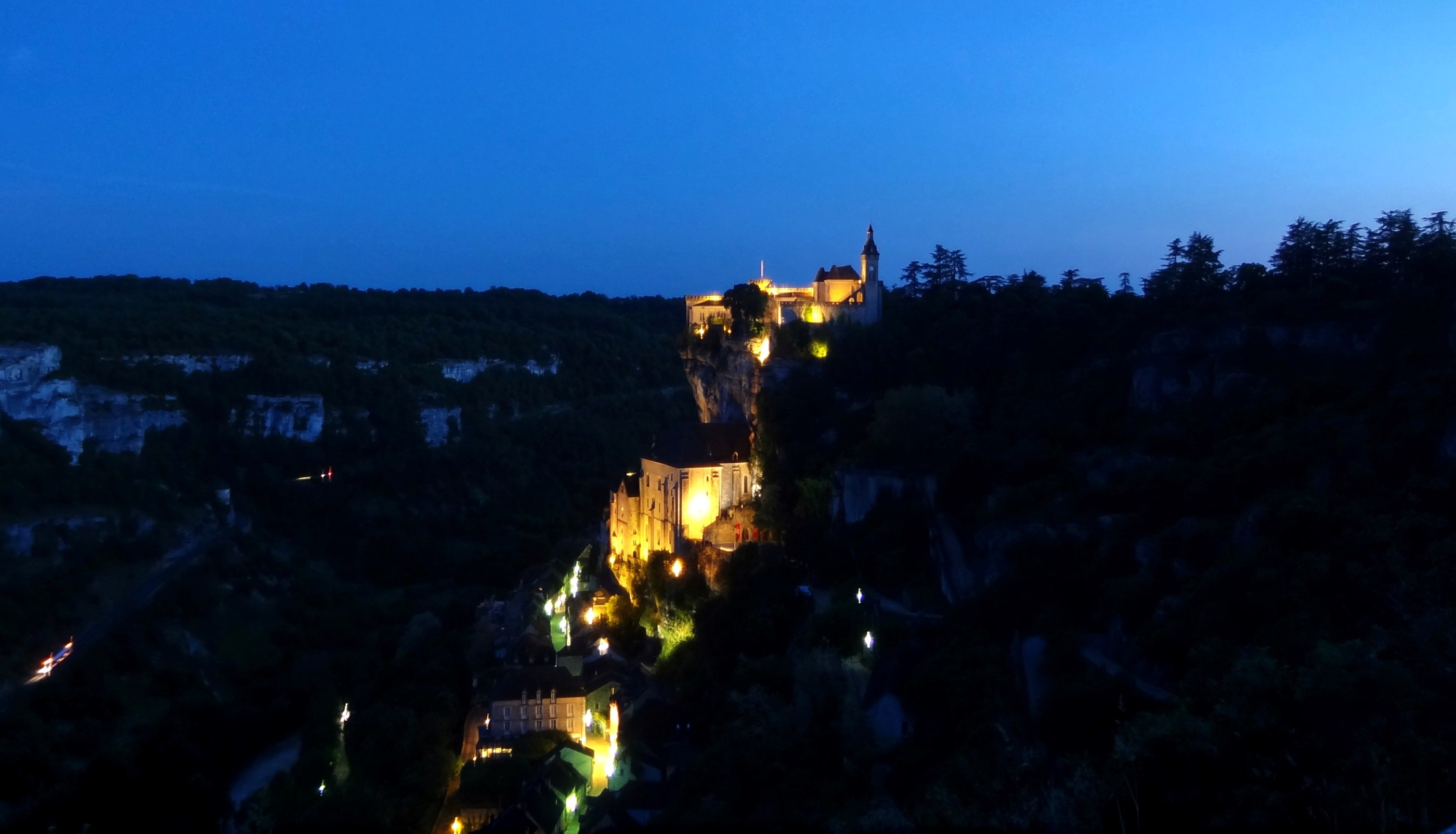 Rocamadour le soir